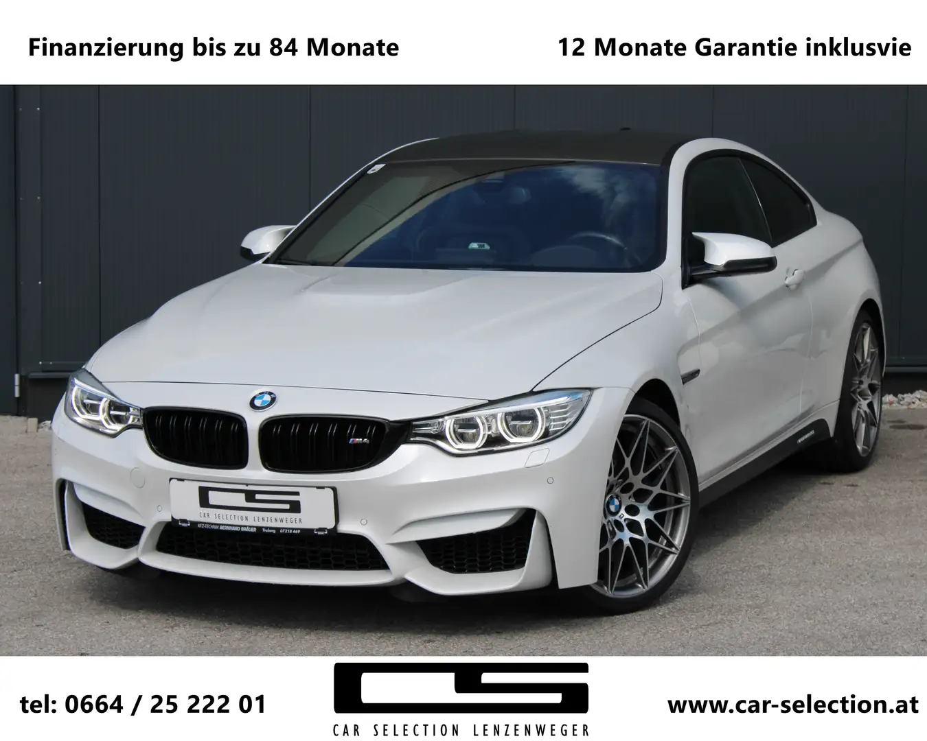 BMW M4 ///M4 COMPETITION *Top Zustand*wenig Kilometer* Weiß - 1