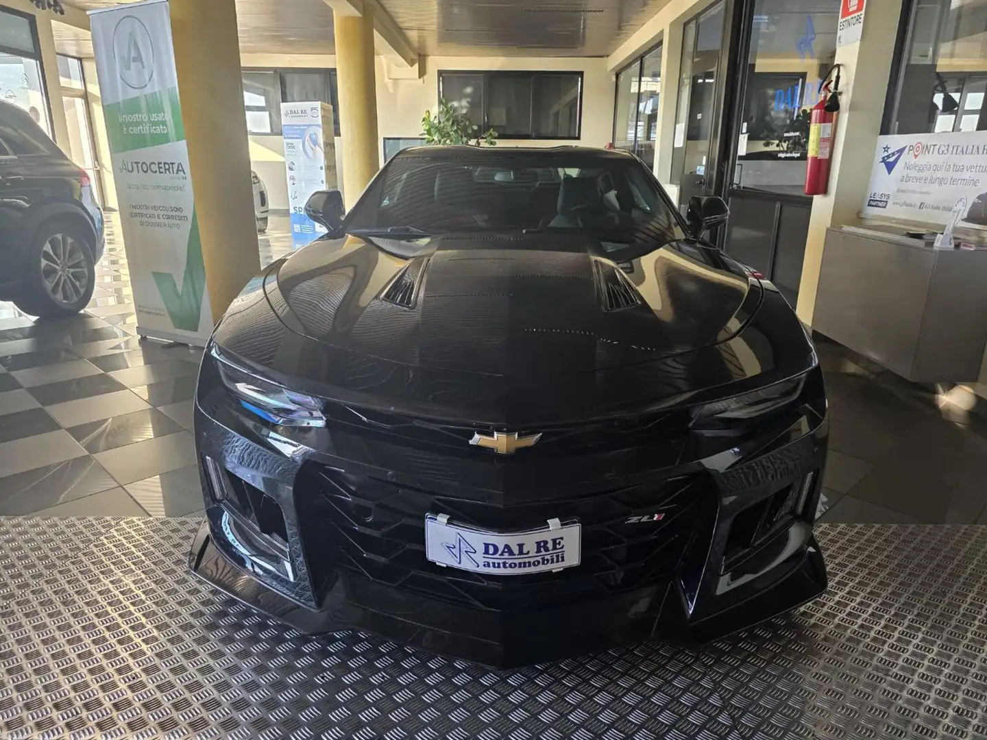 Chevrolet Camaro 6.2 V8 Aut. Coupé EUROPEA CARFAX PULITO 183 Kw Nero - 1