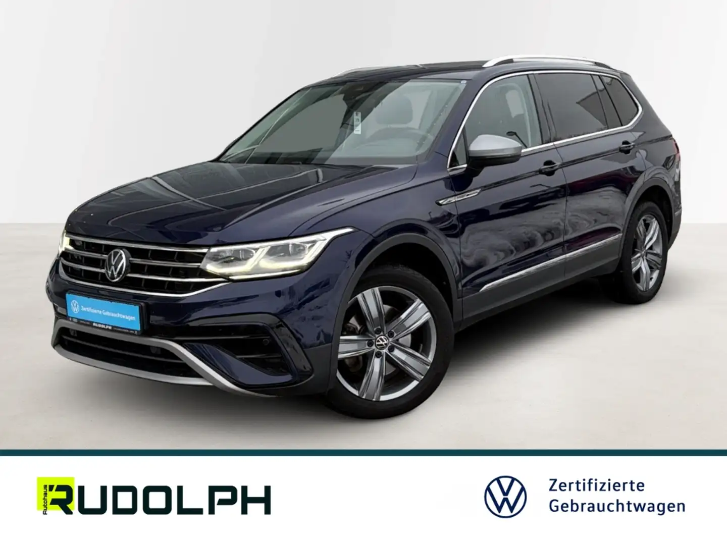 Volkswagen Tiguan Allspace Elegance 2.0 TSI 4Motion DSG HUD LED Navi AHK ACC Blau - 1