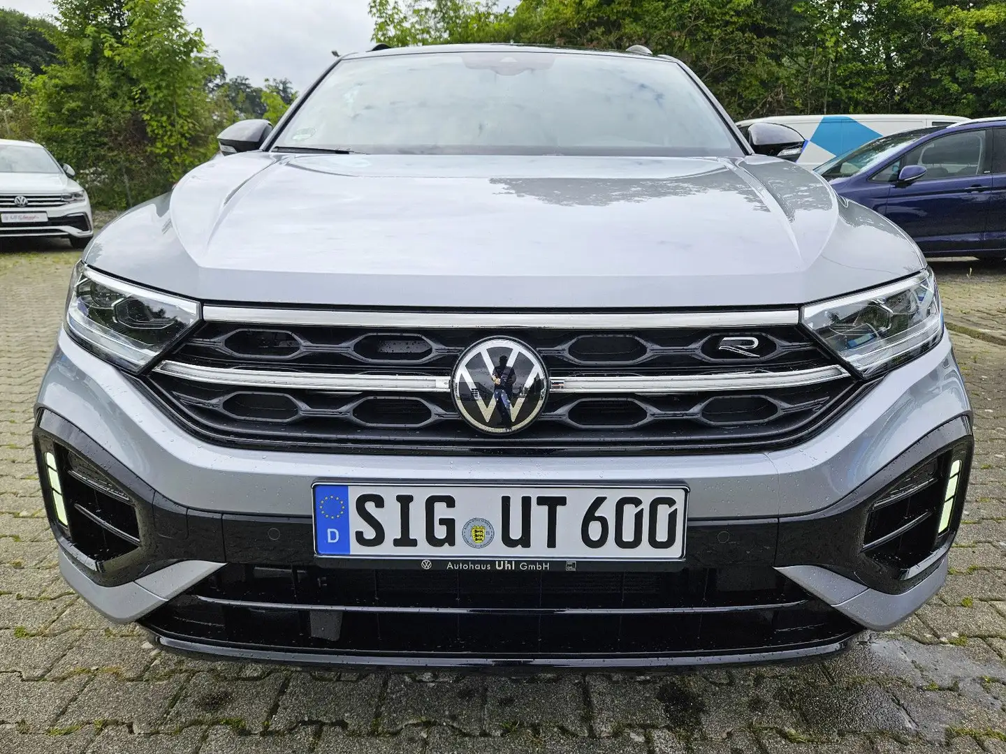 Volkswagen T-Roc R 4Motion AHK Navi LED elektr. Heckklappe Silber - 1