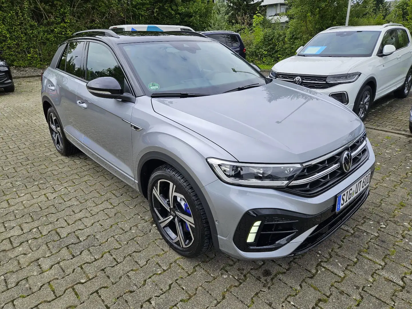 Volkswagen T-Roc R 4Motion AHK Navi LED elektr. Heckklappe Silber - 2