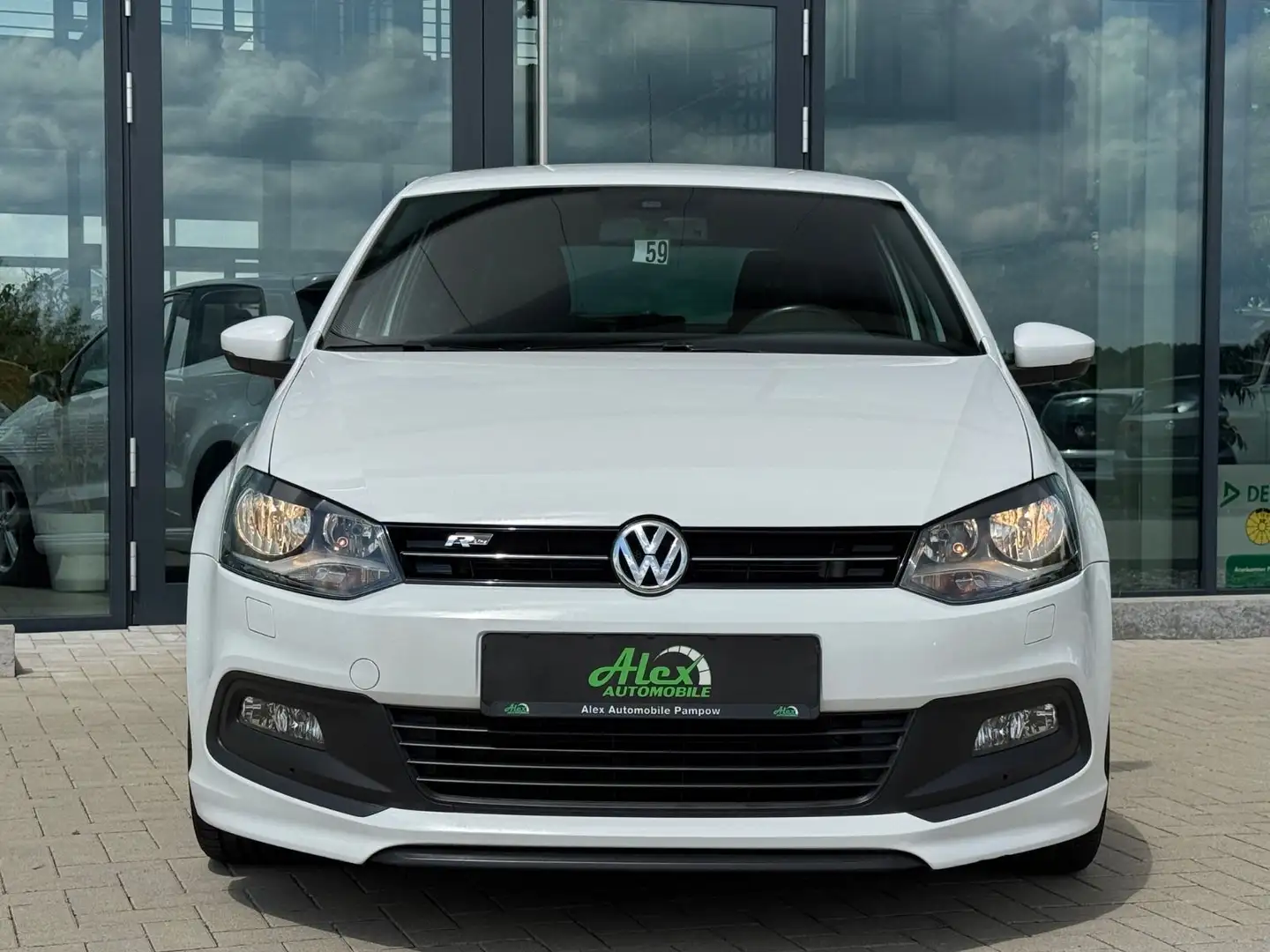 Volkswagen Polo V 1.2 R-Line Klimaautom. Garantie TÜV NEU Weiß - 2