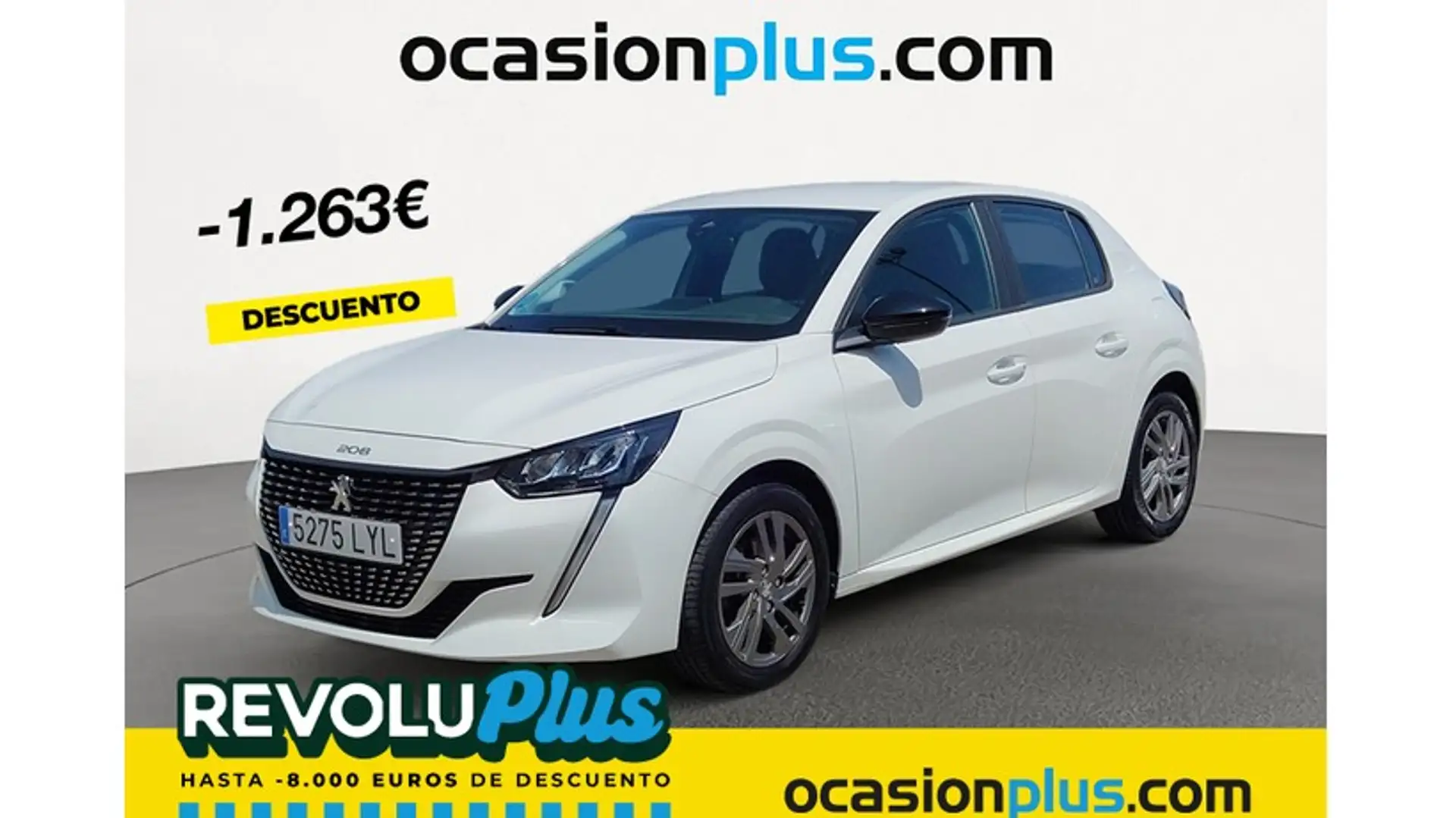 Peugeot 208 1.5 BlueHDi S&S Active Pack 100 Weiß - 1