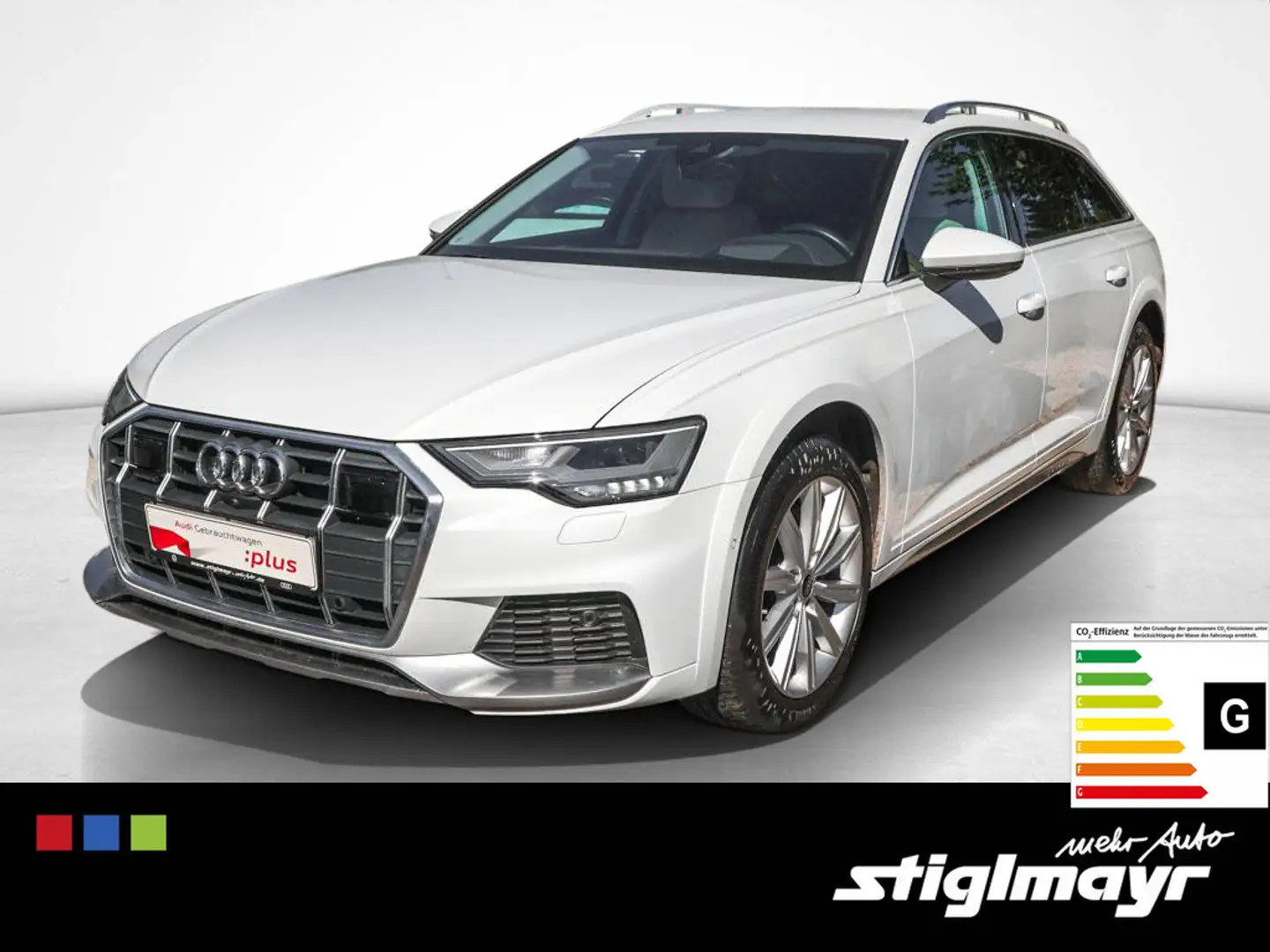 Audi A6 allroad 45 TDI quattro AHK+Head-Up+Alu-19`+VC Weiß - 1
