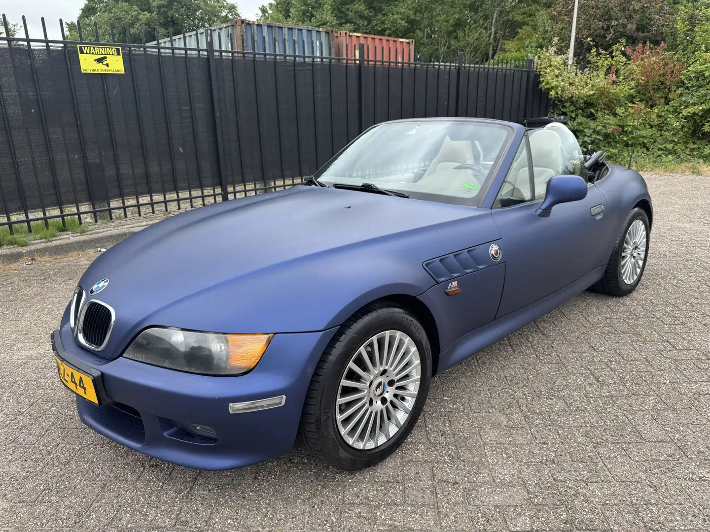 BMW Z3 Roadster 1.9 Leer/Stoelverw/Windscherm/NL Blauw - 1