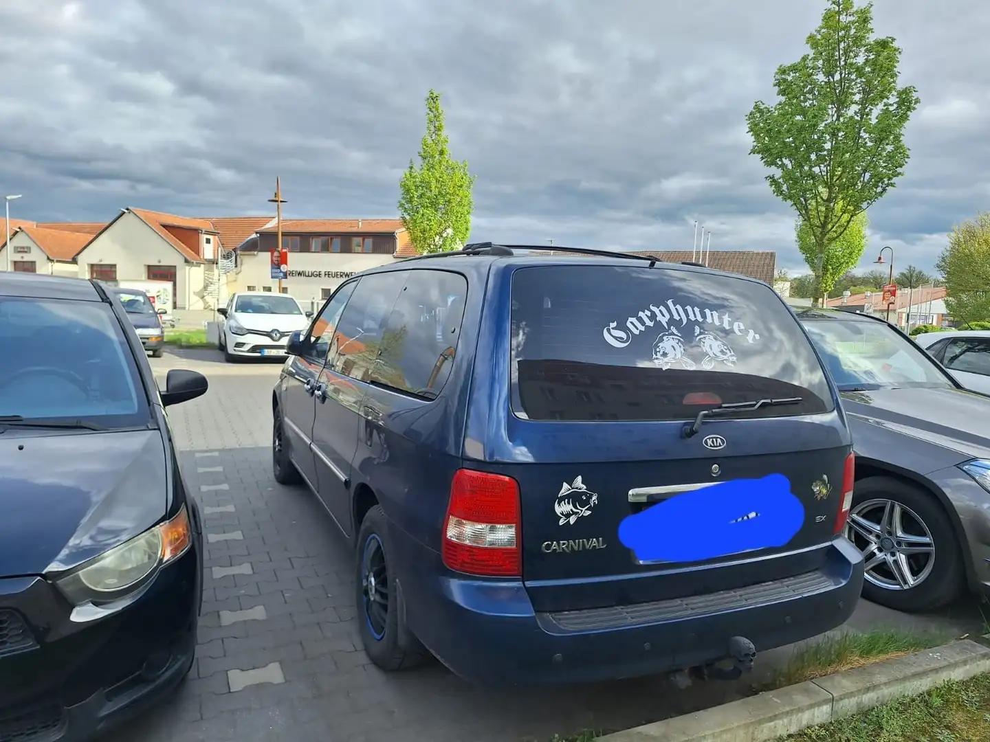 Kia Carnival CRDi EX Blauw - 2