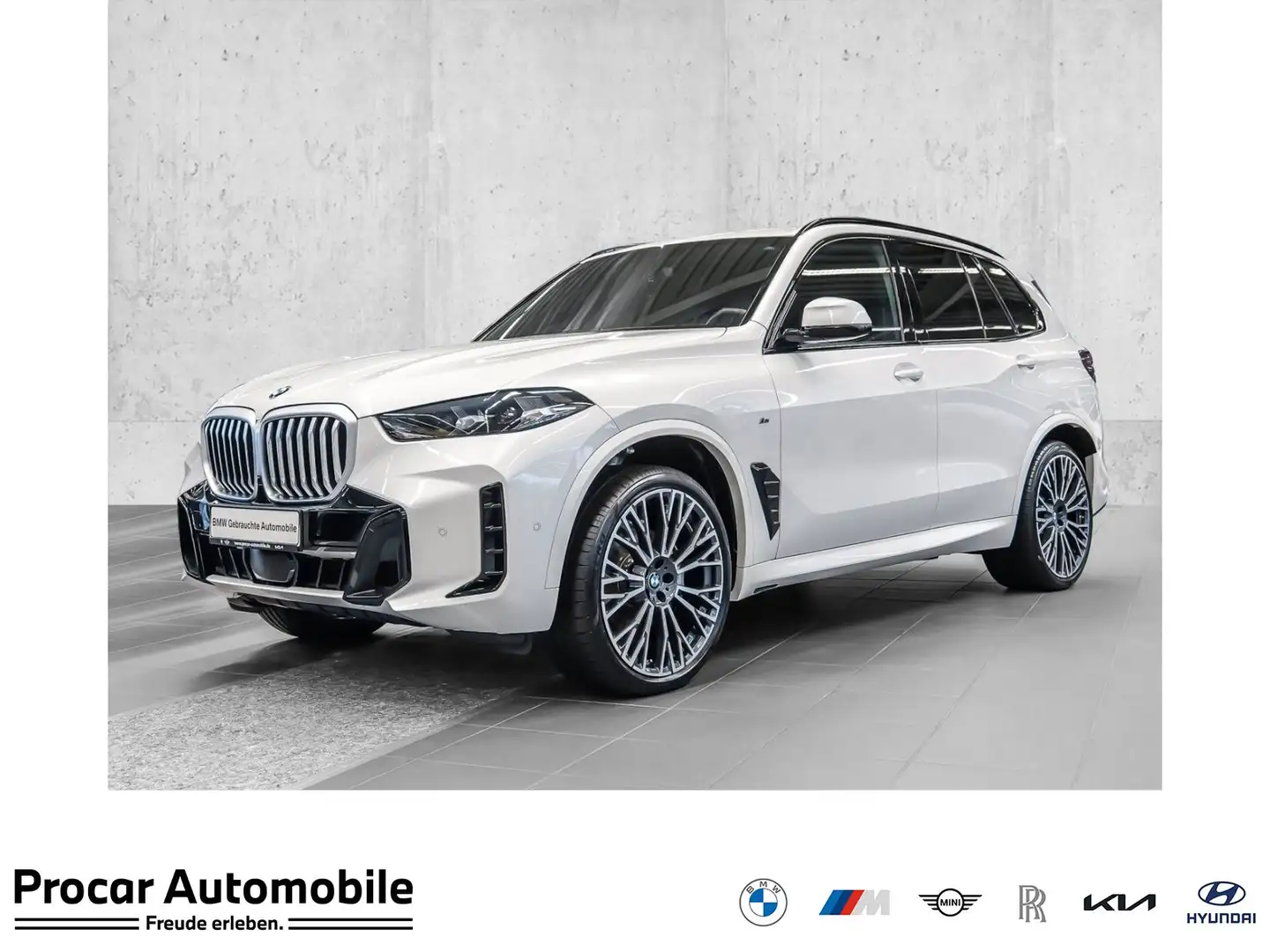 BMW X5 xDrive30d M Sport RFK NAVI LED Blanc - 1