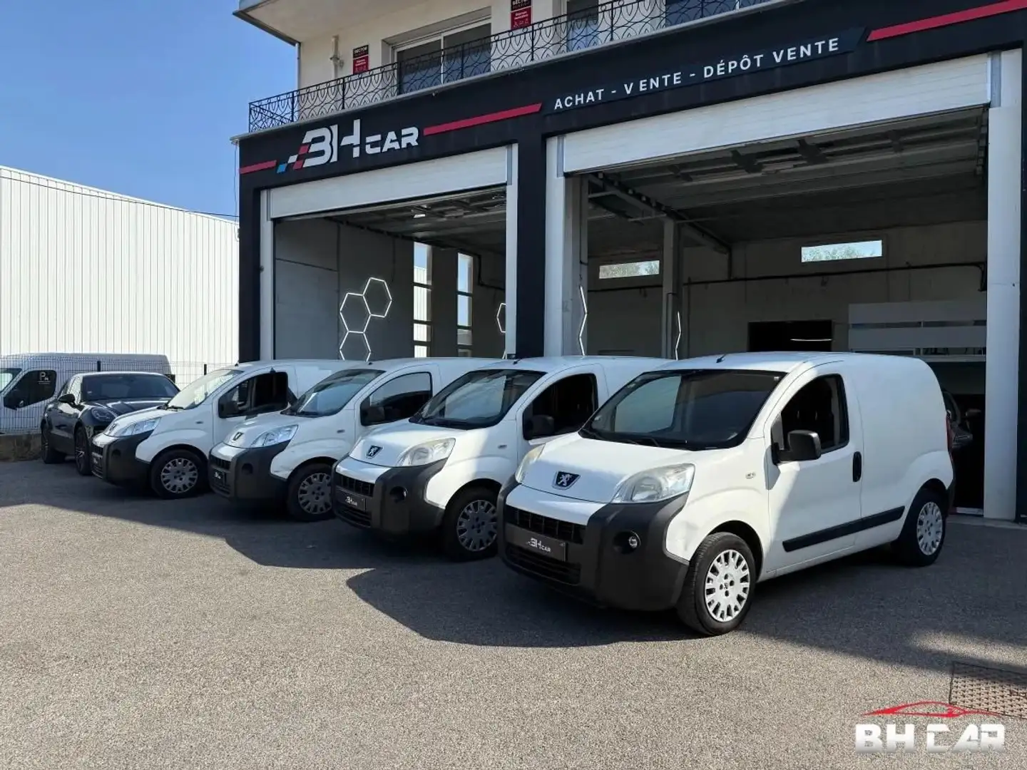 Peugeot Bipper LOT DE 4 DIVISIBLES 1.3 HDI 75cv Blanc - 1
