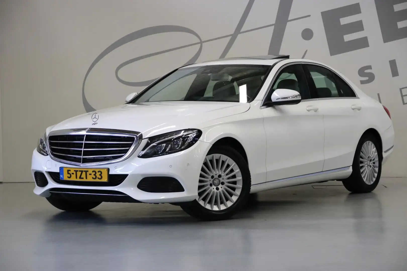 Mercedes-Benz C 180 Ambition/ Schuifdak/ Trekhaak/ NAP Weiß - 1