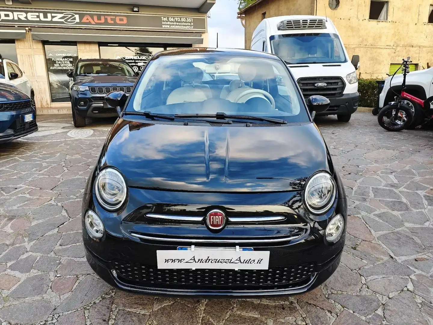 Fiat 500 1.0 hybrid Lounge 70cv (PREZZO reale) Nero - 2