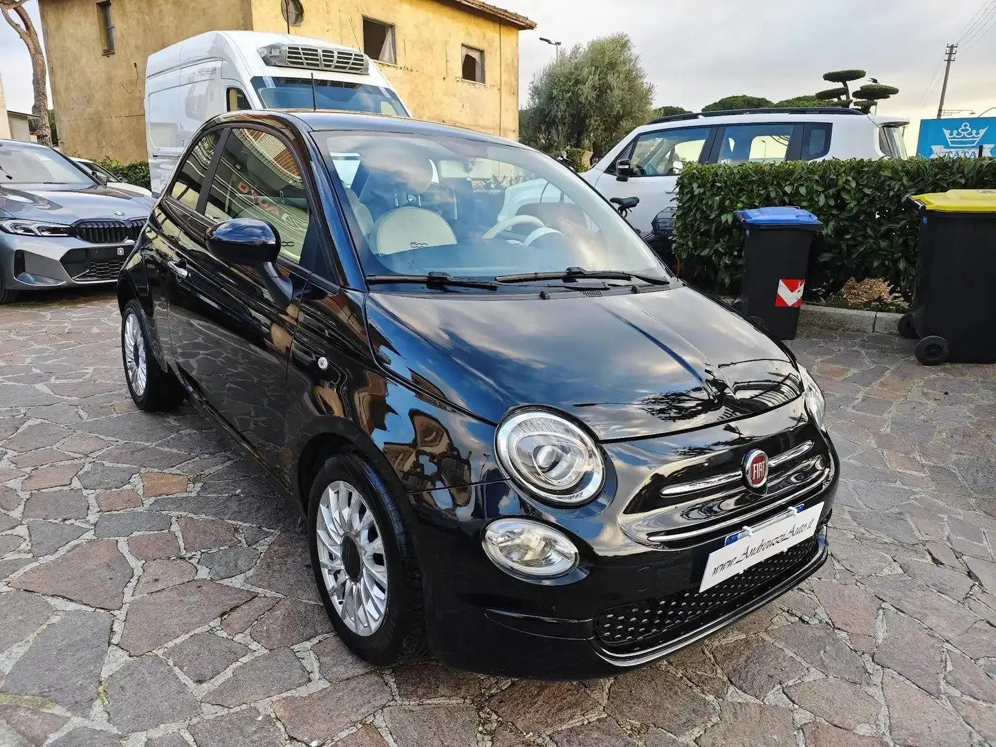 Fiat 500 1.0 hybrid Lounge 70cv (PREZZO reale) Nero - 1
