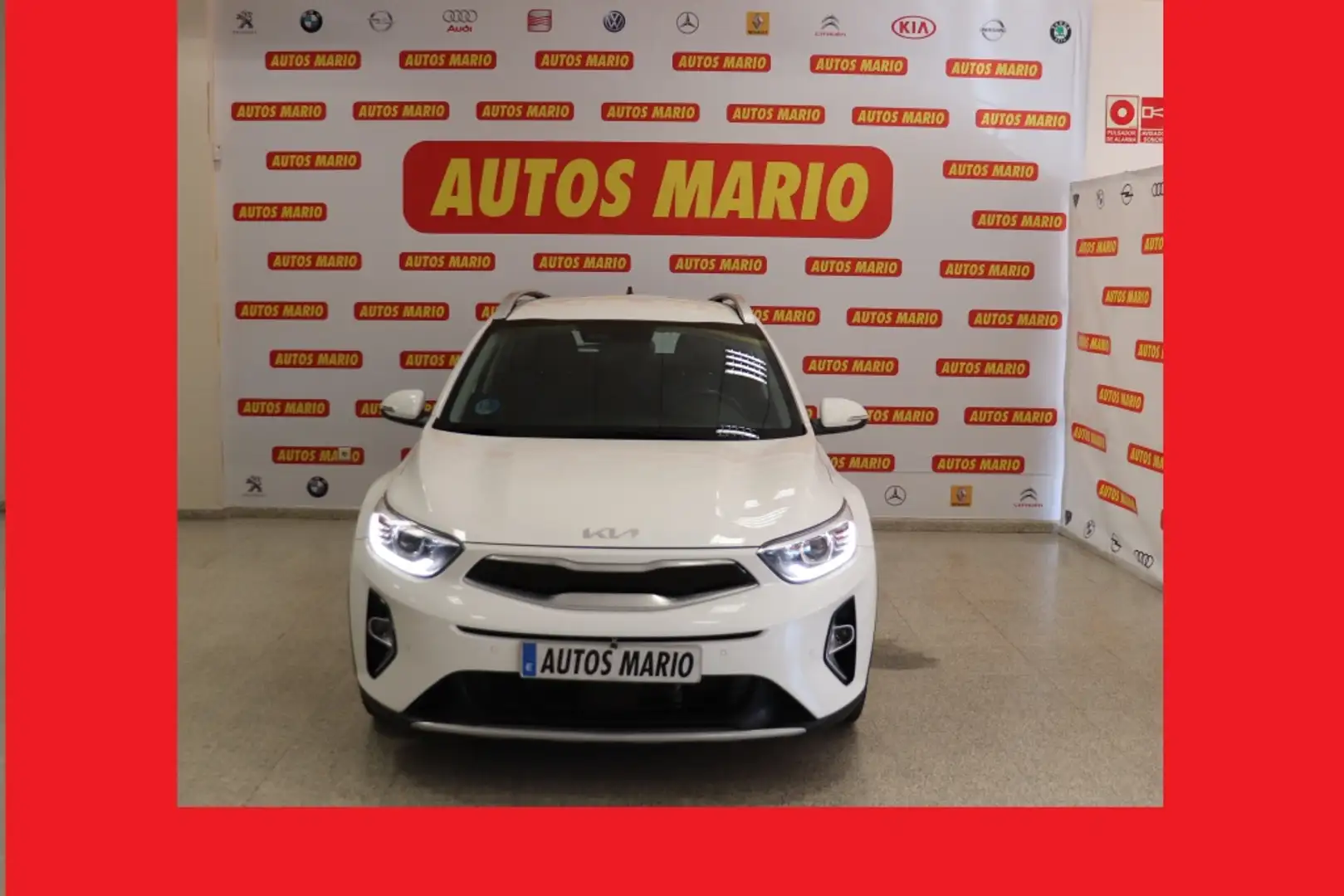 Kia Stonic 1.0 T-GDi MHEV Drive 100 Blanc - 1