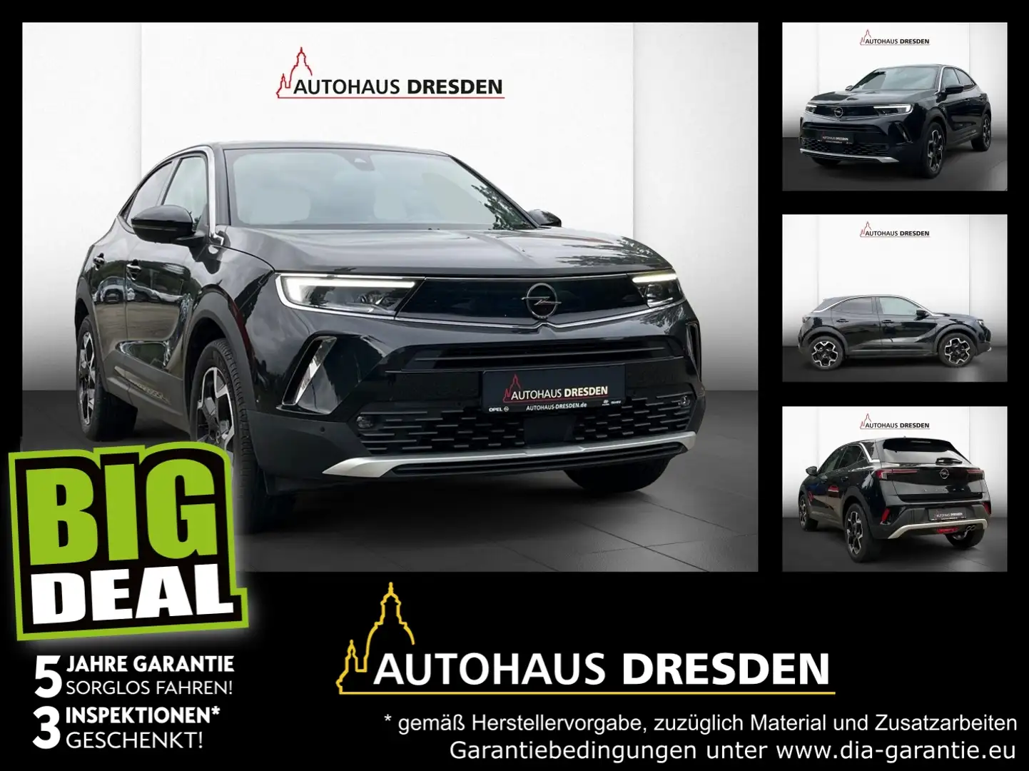 Opel Mokka 1.2 Turbo Ultimate Alcantara+LED+Navi Zwart - 1
