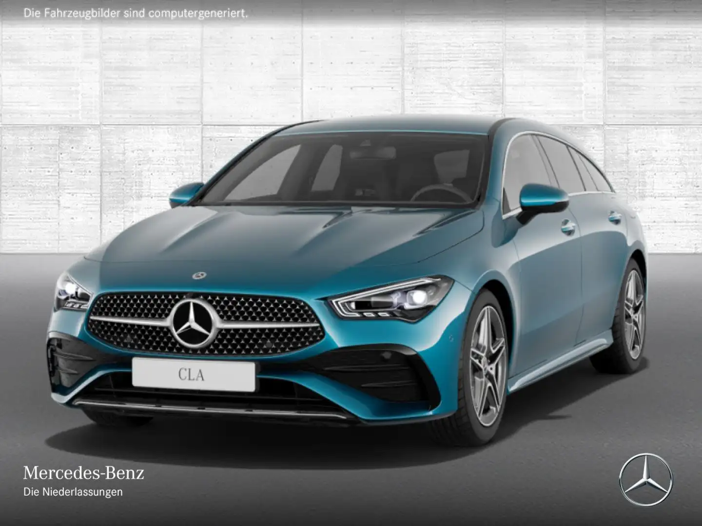 Mercedes-Benz CLA 200 AMG+360°+AHK+MULTIBEAM+STHZG+TOTW+KEYLESS Azul - 2