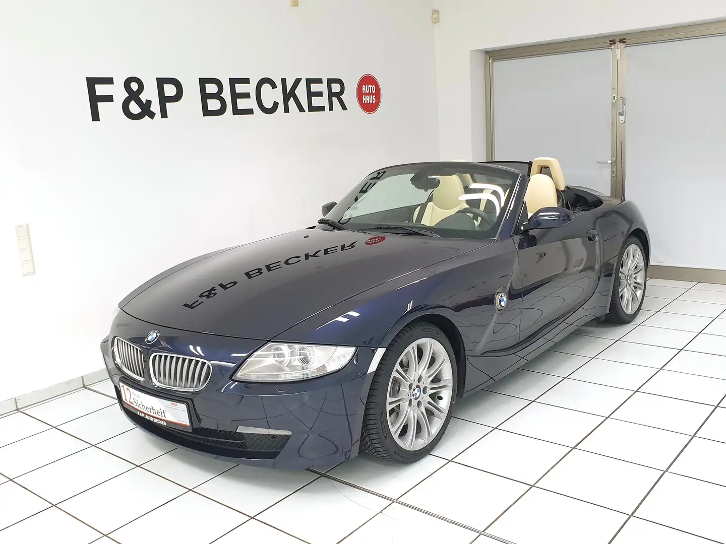 BMW Z4 Roadster 3.0si Automatik Leder Navi Open Air PDC Blau - 1
