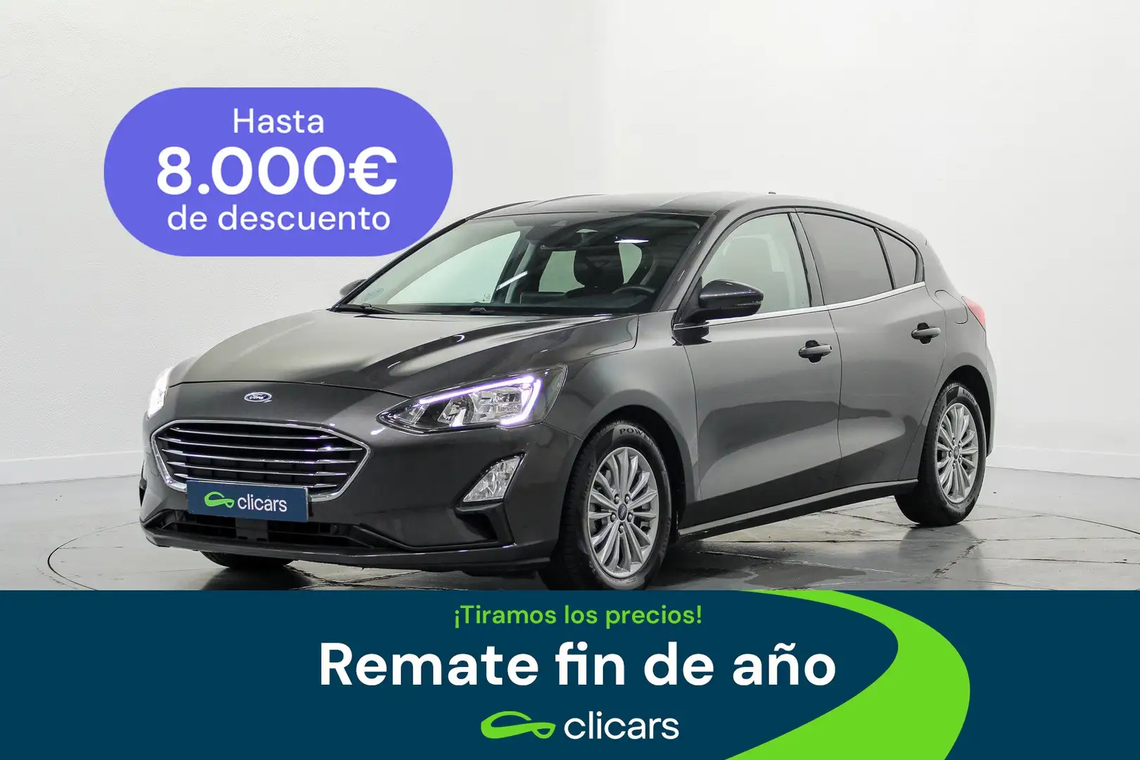 Ford Focus 1.5Ecoblue Titanium 120 Gris - 1