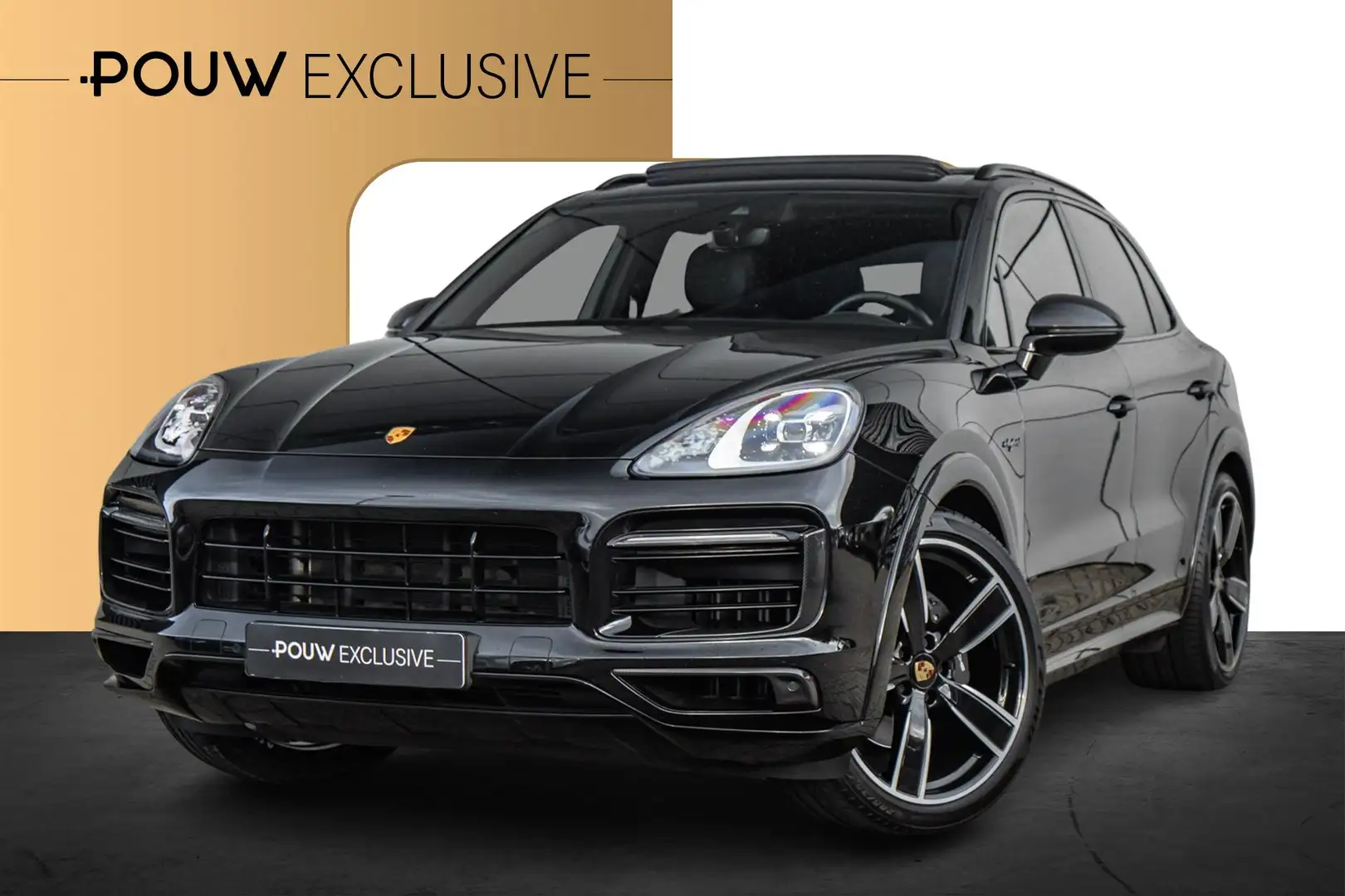 Porsche Cayenne 3.0 E-Hybrid 462pk Platinum Edition | Sport Chrono Negro - 1