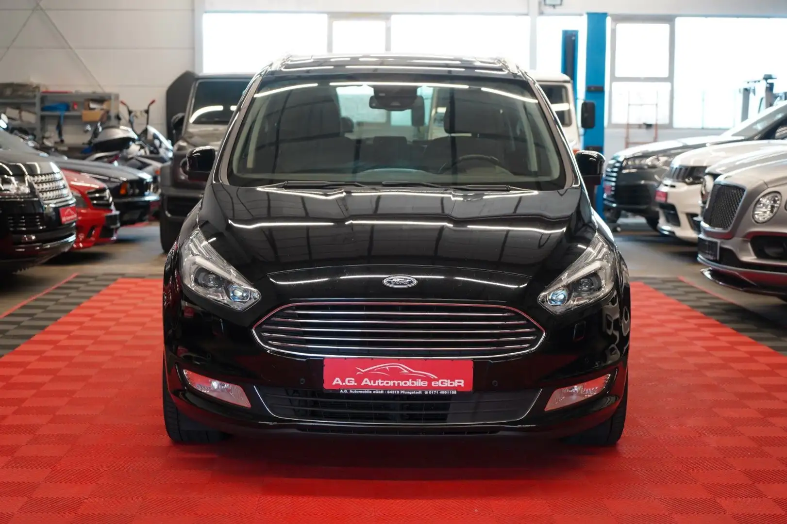 Ford Galaxy 2.0 TDCI*2Hand*Pano*MFL*BC*Navi*7Sitze* Noir - 2