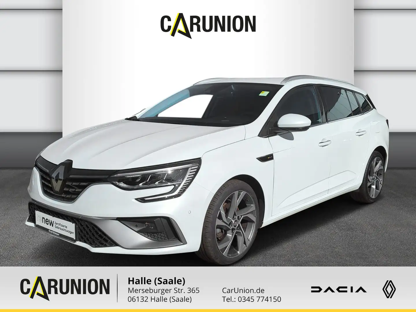 Renault Megane R.S. LINE E-TECH 160 NAVI, PDC, KLIMA Weiß - 1