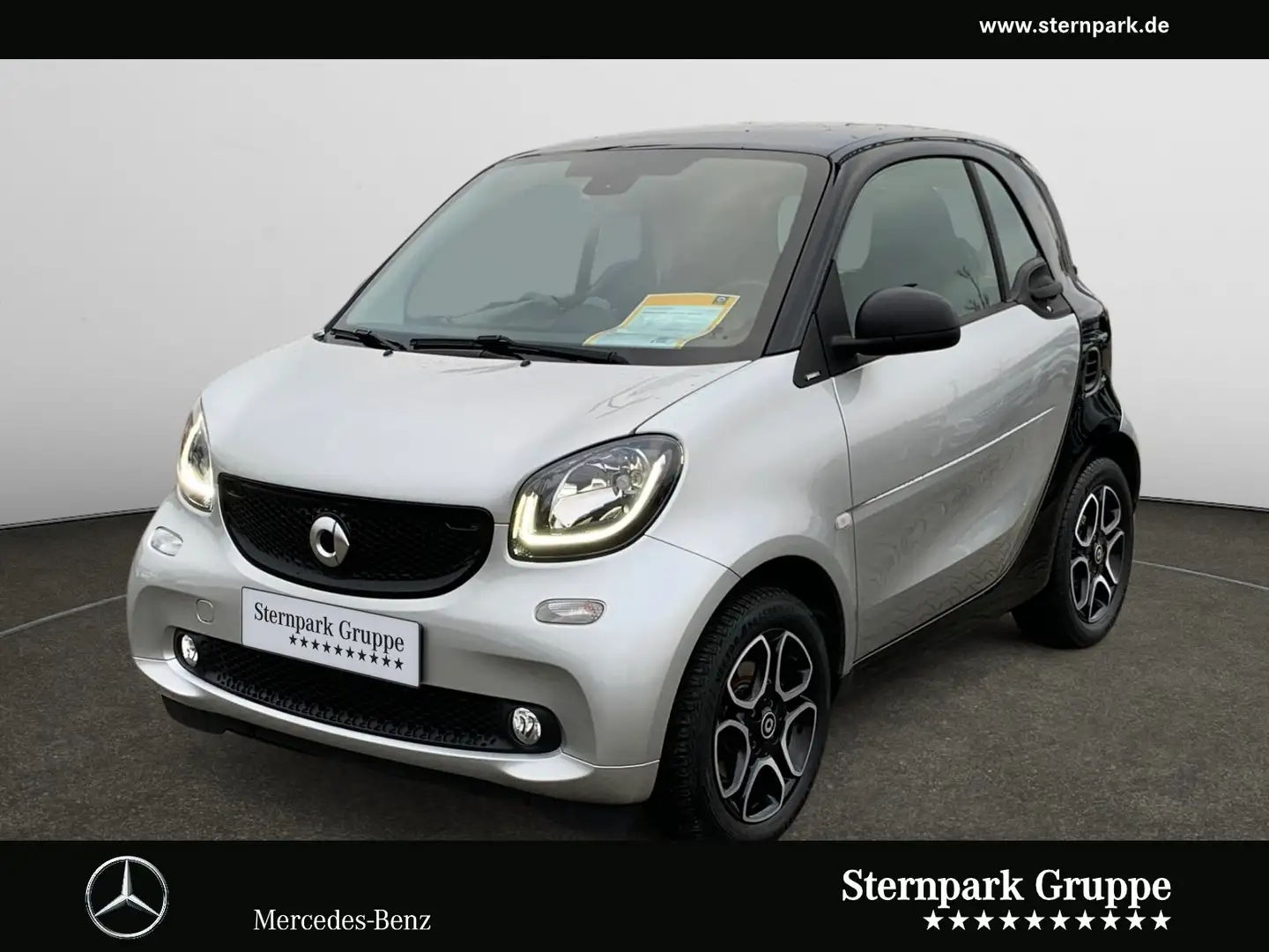 smart forTwo fortwo coupe passion PANORAMA*SITZHEIZ.*TEMPOMAT Silver - 1