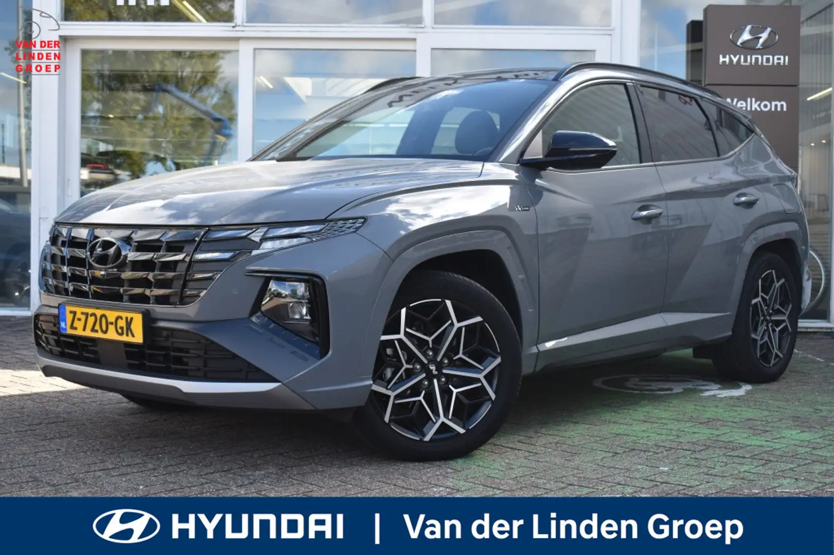 Hyundai TUCSON 1.6 T-GDI N Line SKY PHEV Full option! "RIJKLAARIJ Grijs - 1