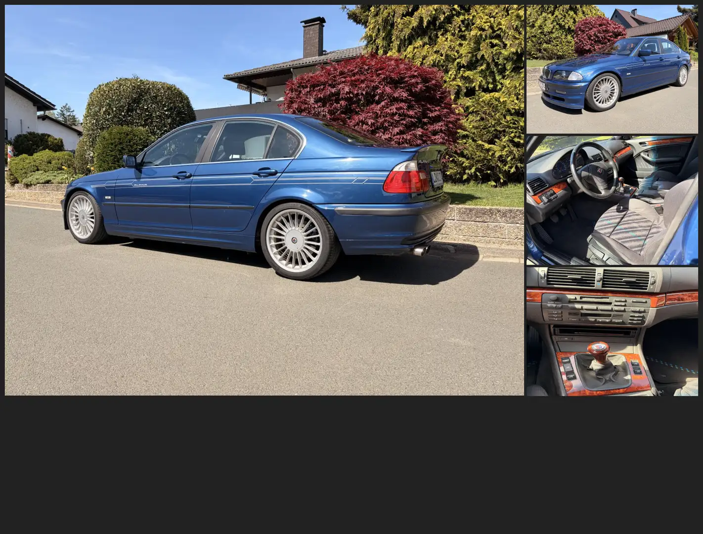 Alpina B3 3.3 Handschaler Top Zustand! Blau - 1