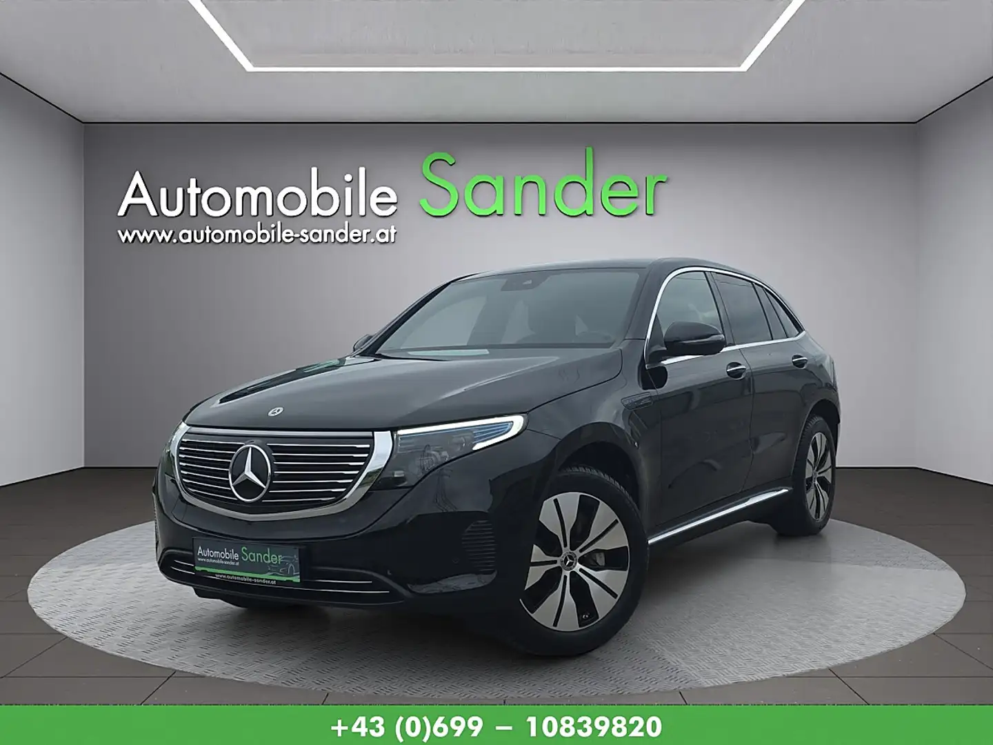 Mercedes-Benz EQC 400 4MATIC Advantage *AHK/1.BESITZ/LEDER* Schwarz - 1