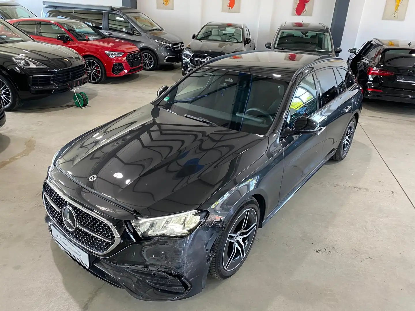 Mercedes-Benz E 220 d T AMG/DIS/´19/STHZG/Night/TOTW/ Gris - 2