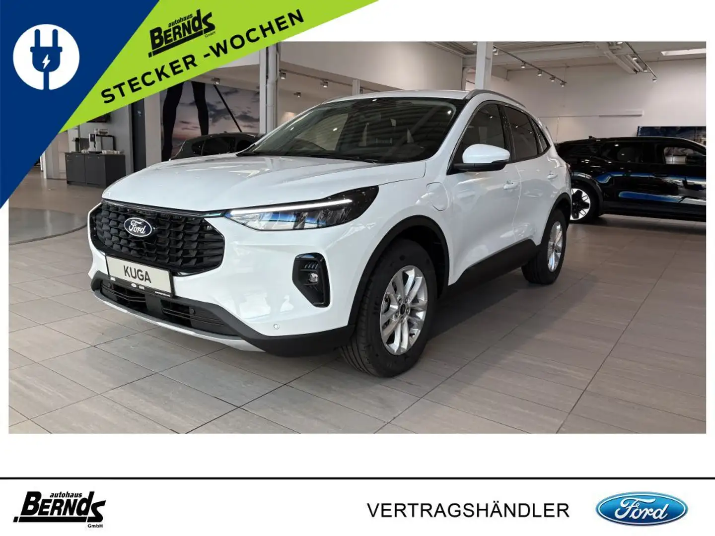 Ford Kuga 2.5 Duratec PHEV TITANIUM WINTER-P. NAVI LED KAMER Weiß - 1