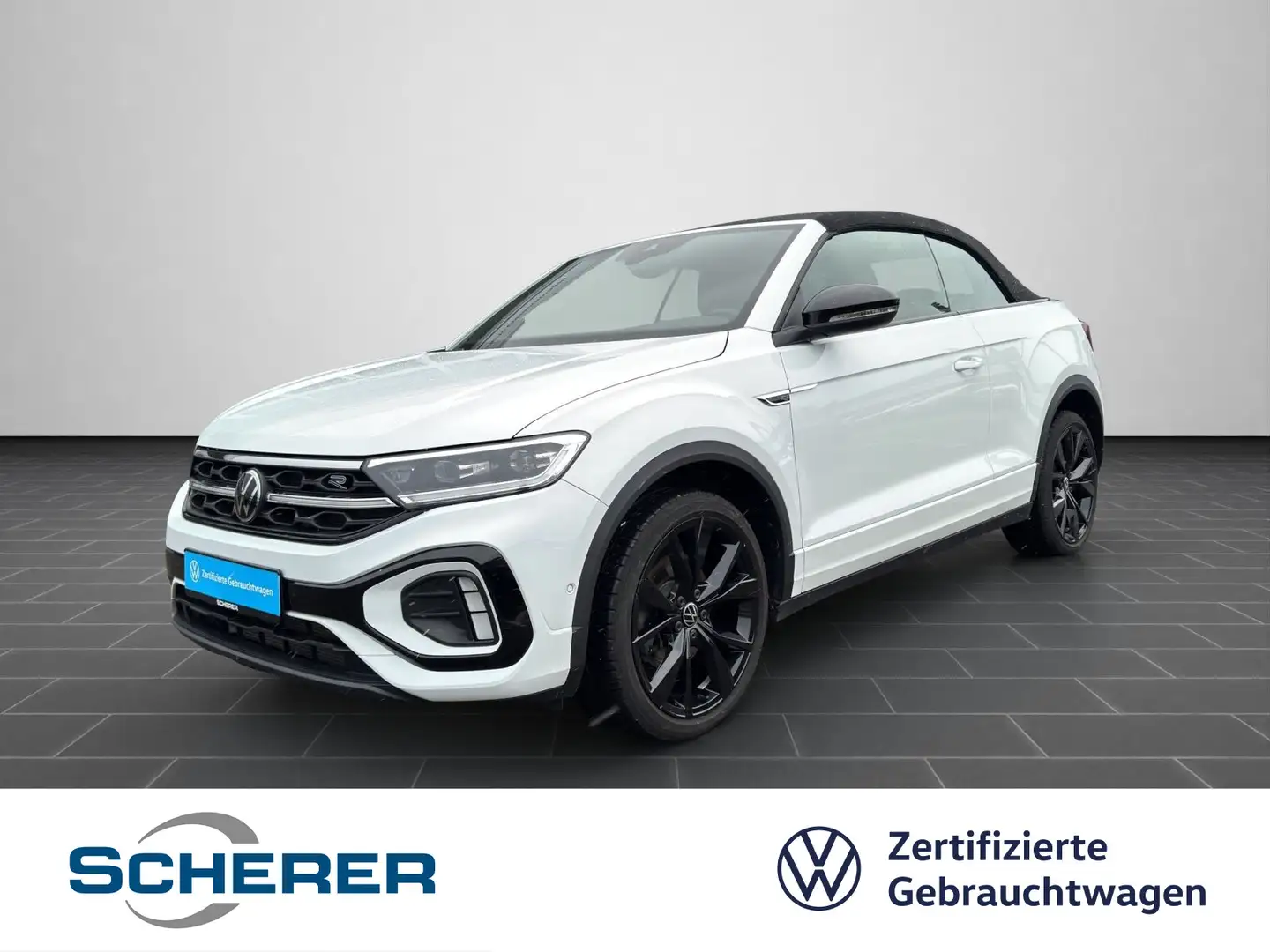 Volkswagen T-Roc R line 1.5 TSI DSG IQ.LIGHT NAVI Weiß - 1