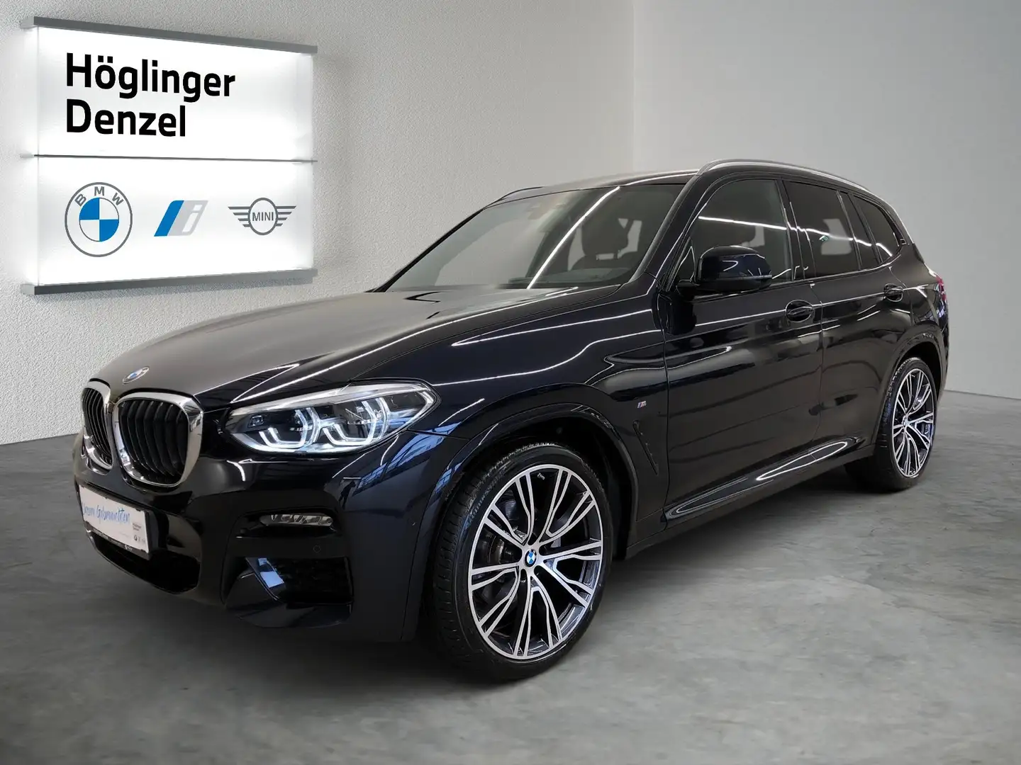 BMW X3 sDrive 18d Schwarz - 2