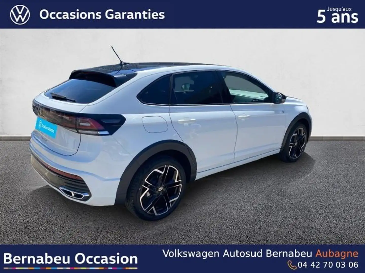 Volkswagen Taigo 1.0 TSI 116ch R-Line Edition DSG7 Blanc - 2
