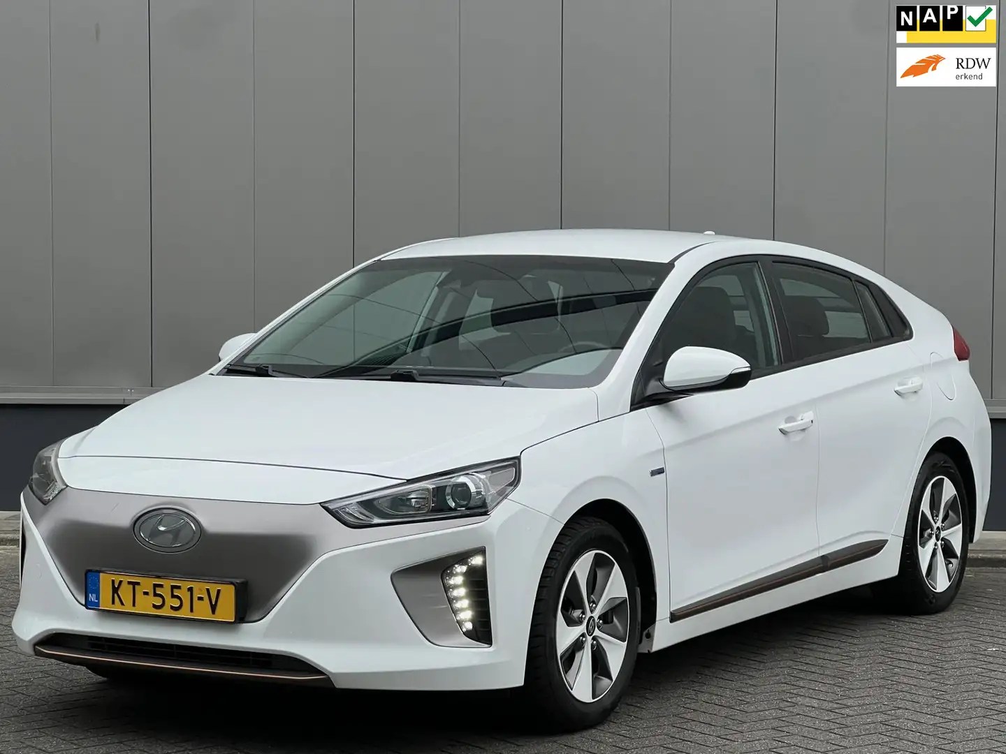 Hyundai IONIQ Comfort EV + Thuislader Ori NL NAP Blanc - 1