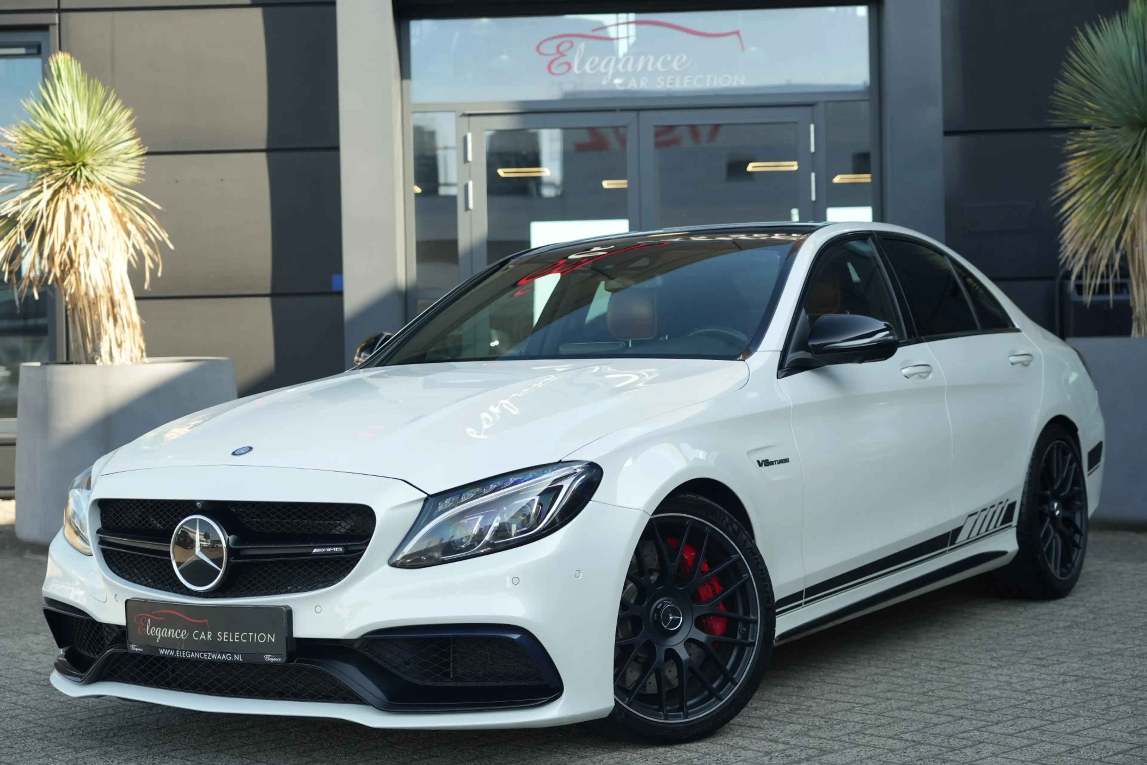 Mercedes-Benz C 63 AMG S 510pk Panoramadak/Burmester/360Camera