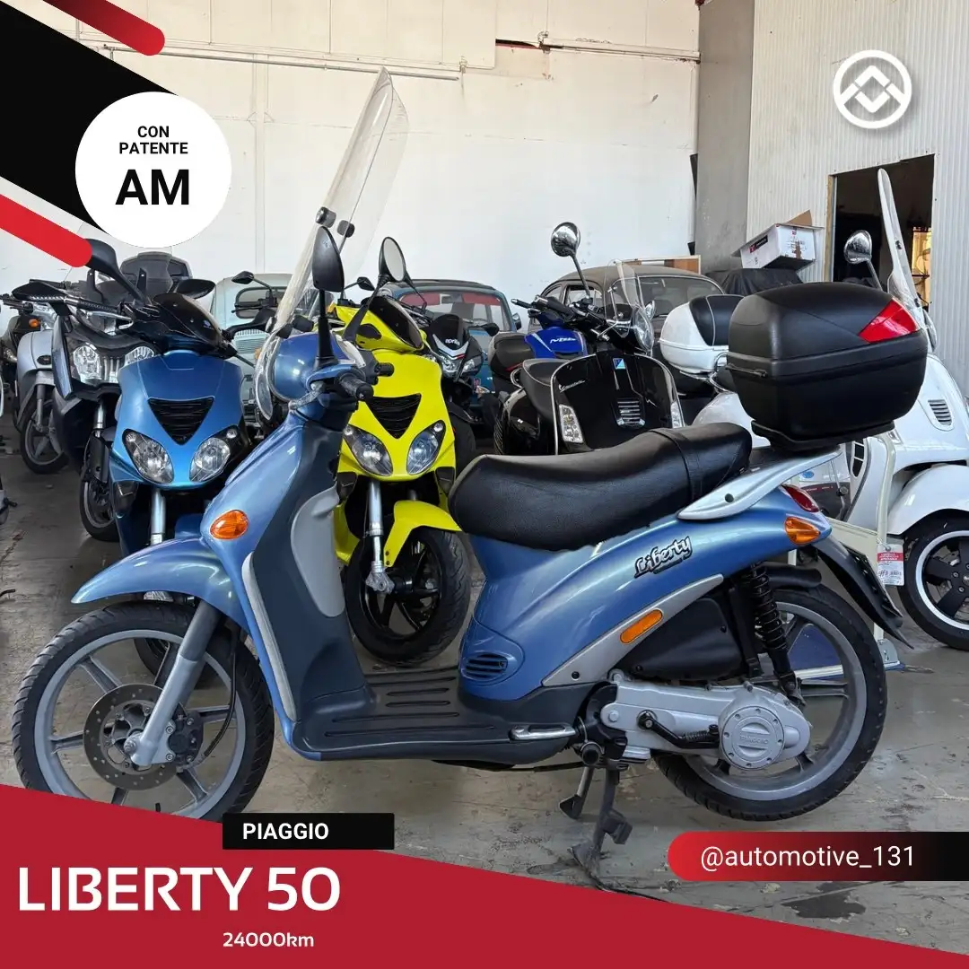 Piaggio Liberty 50 Blu/Azzurro - 1