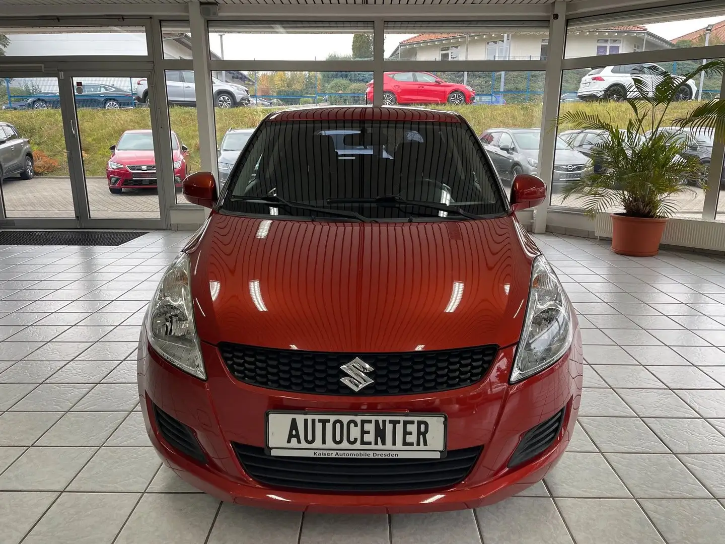 Suzuki Swift *Allwetter*KLIMA*Sitzheit*Automatik* Orange - 2