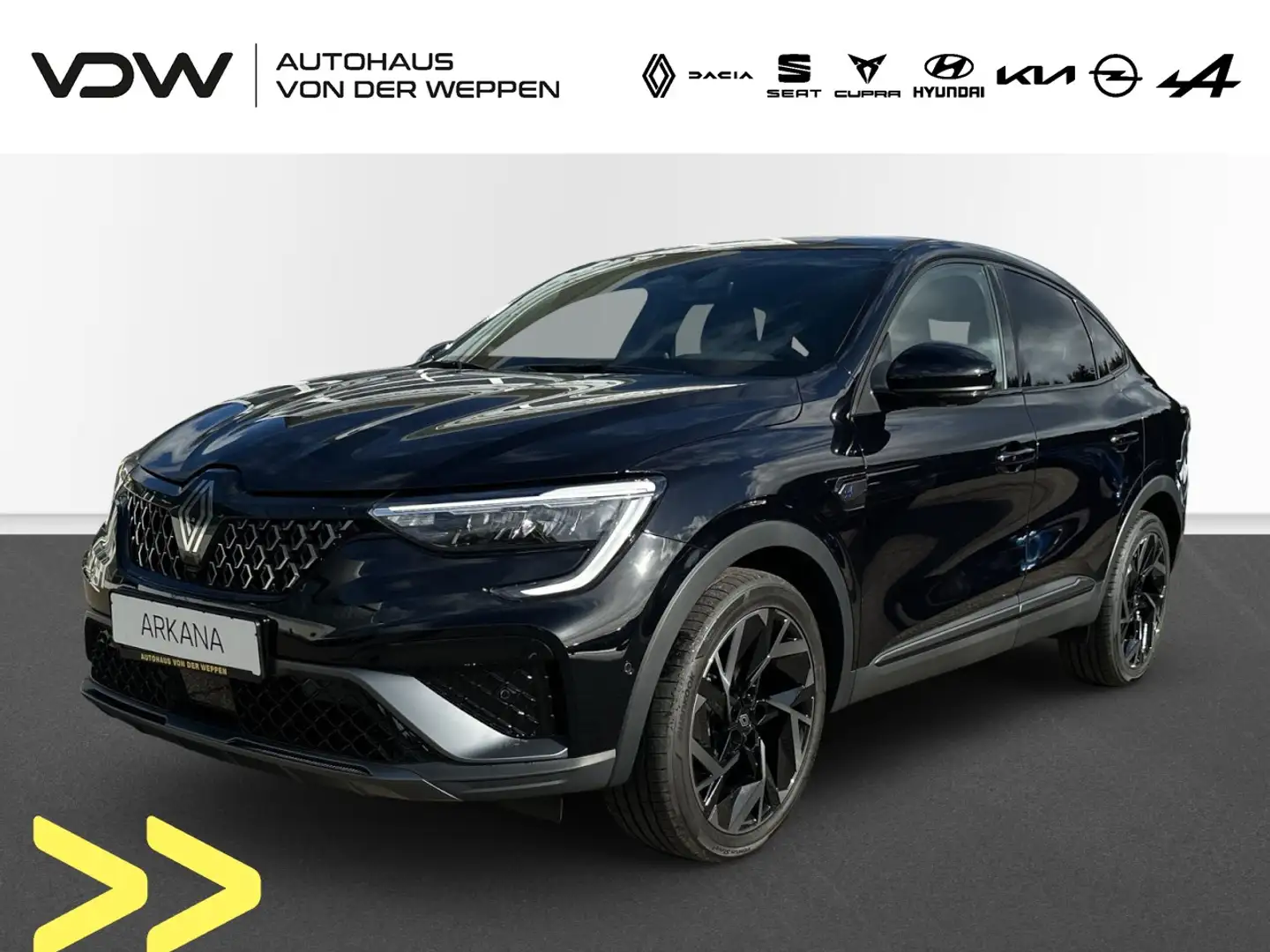 Renault Arkana Esprit Alpine 160 EDC Automatik Klima Navi Schwarz - 1