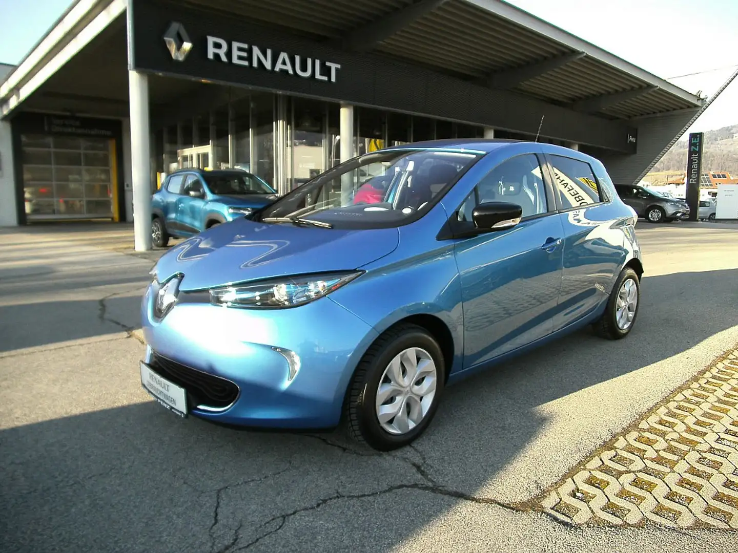 Renault ZOE Life R240 (Batteriemiete) Bleu - 1