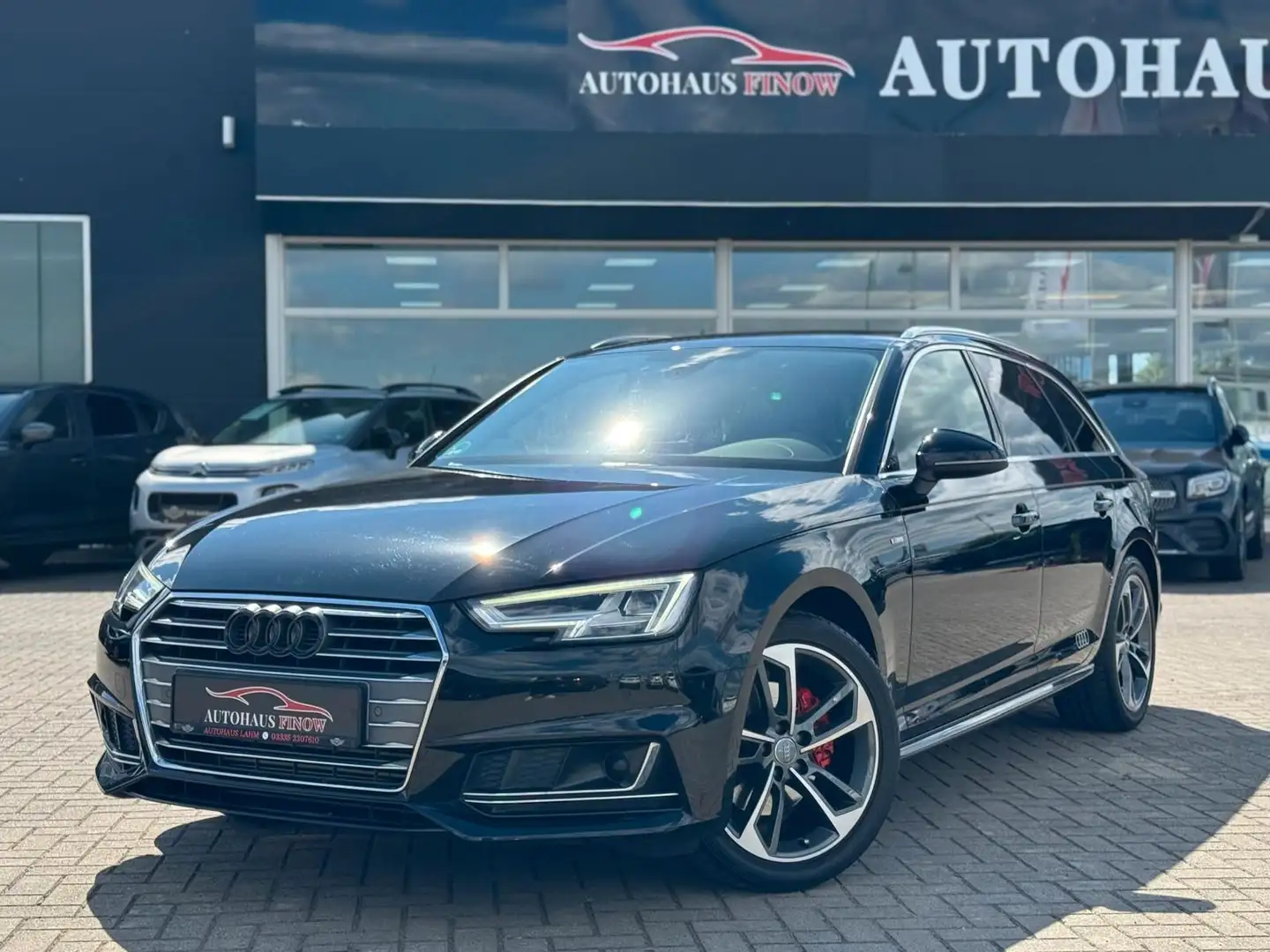 Audi A4 2.0 TFSI"S-TRONIC"Avant"S-LINE"ACC"SPUR ASS" Noir - 1