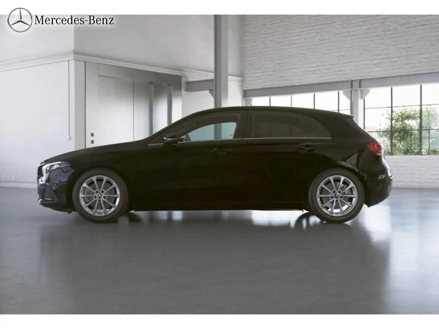 Mercedes-Benz A 250 e Kompaktlimousine Style MBUX+Tempomat+17 Schwarz - 2