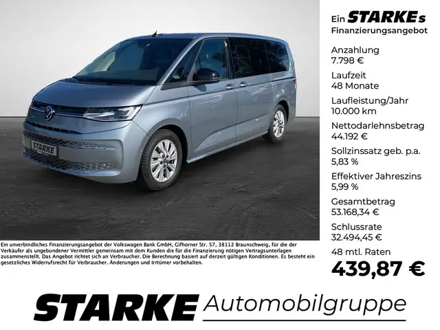 Volkswagen T7 Multivan 2.0 TDI DSG Life lang Top Ausstattung