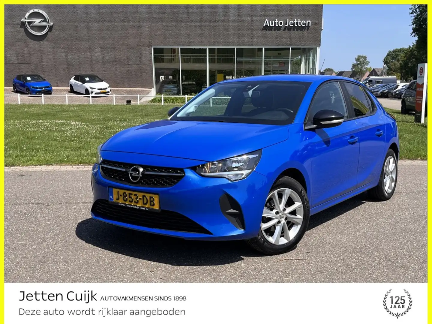 Opel Corsa 1.2 Edition #RIJKLAAR# | 1e Eig. / Camera | LM-vel Blauw - 1