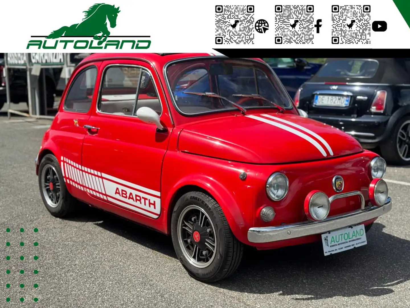 Fiat 500L 100FBerlina Allestimento Abarth Restauro Completo crvena - 1
