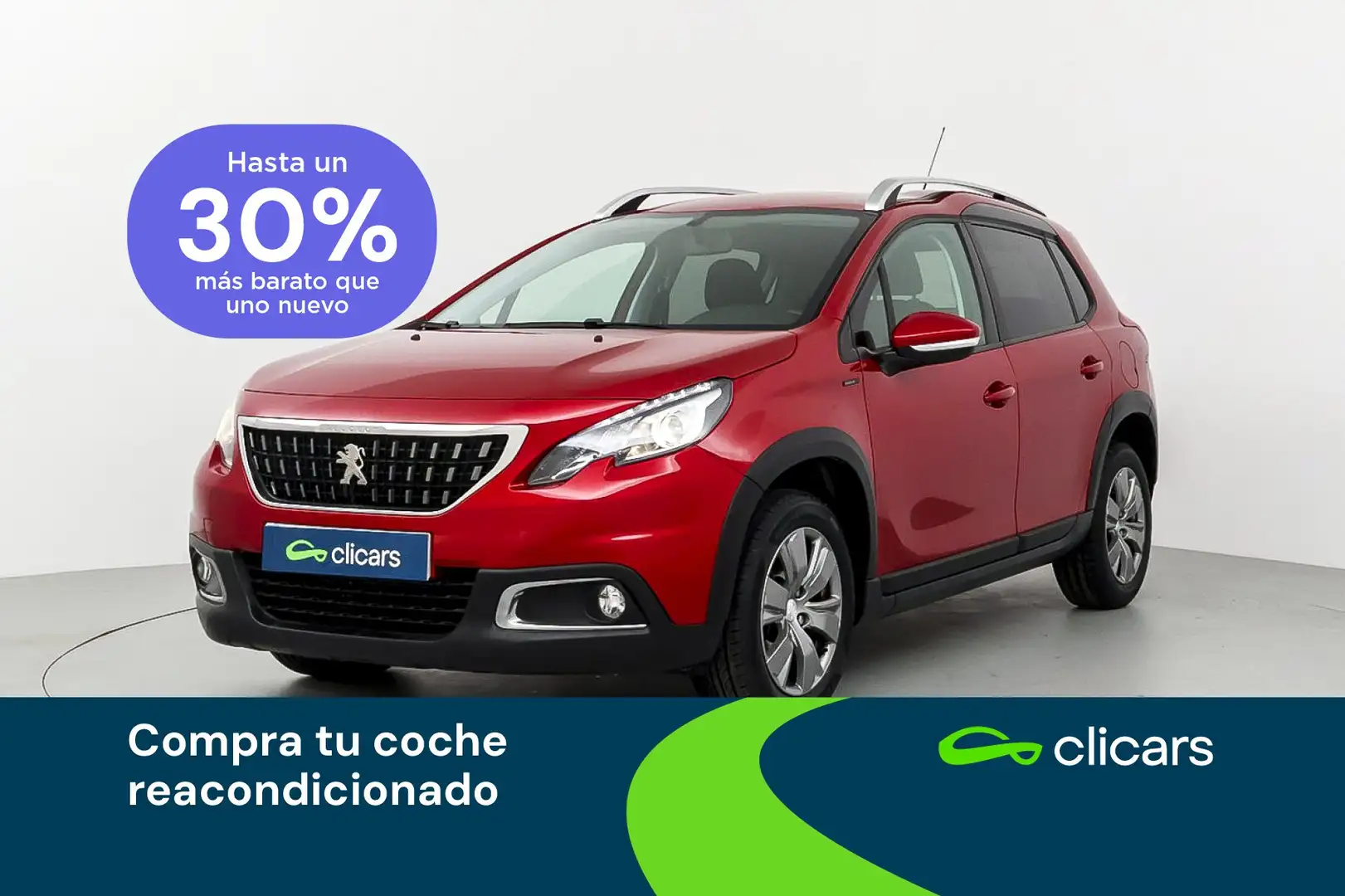 Peugeot 2008 1.2 PureTech S&S Signature 110 Rojo - 1