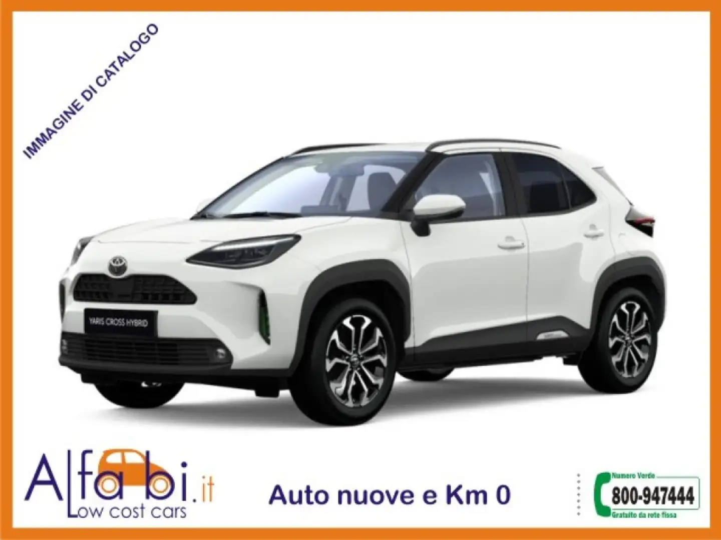 Toyota Yaris Cross 1.5 Hybrid 130CV FWD e-CVT Trend Bianco - 2