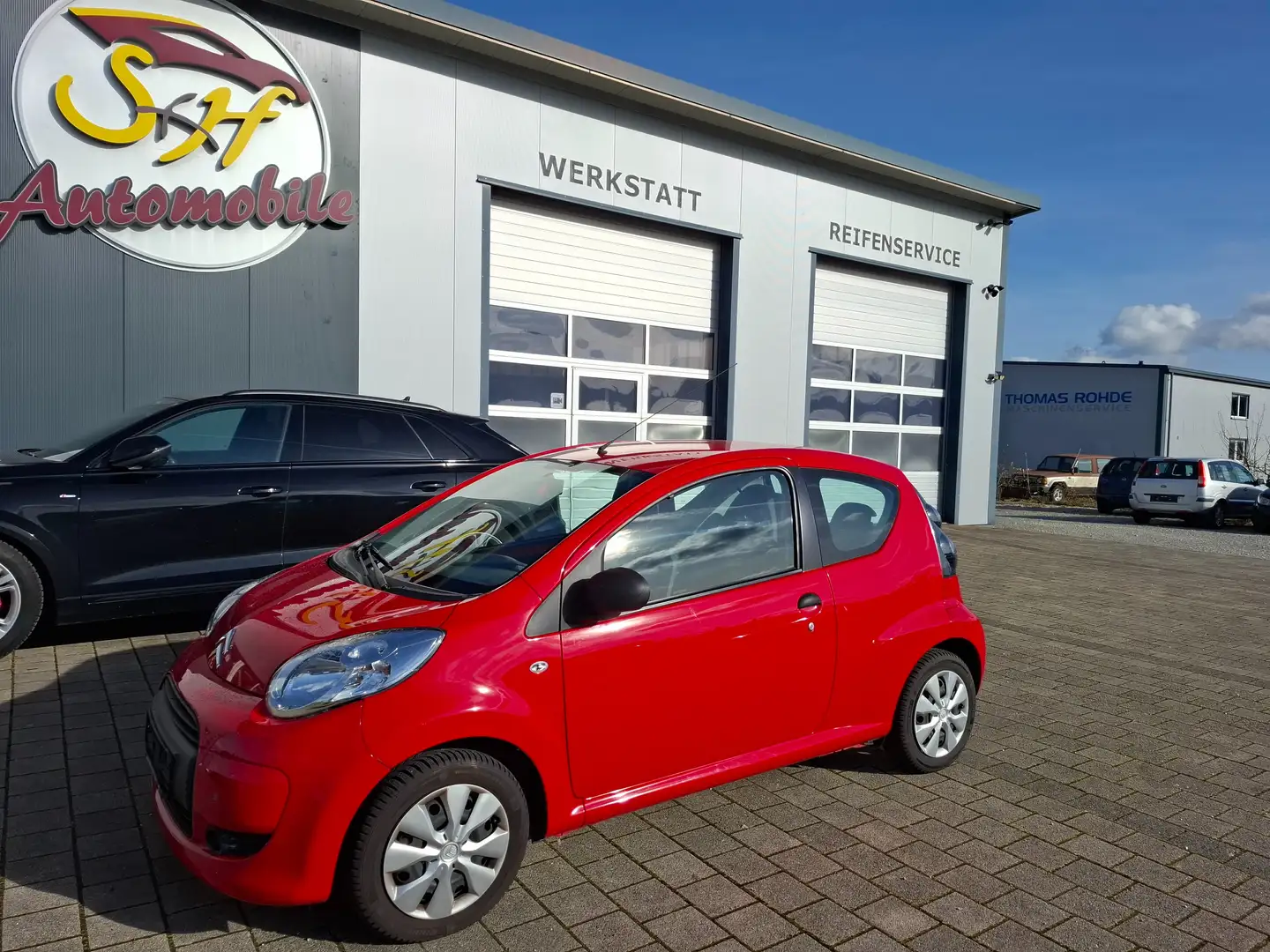 Citroen C1 Advance 1.Hand Rouge - 1