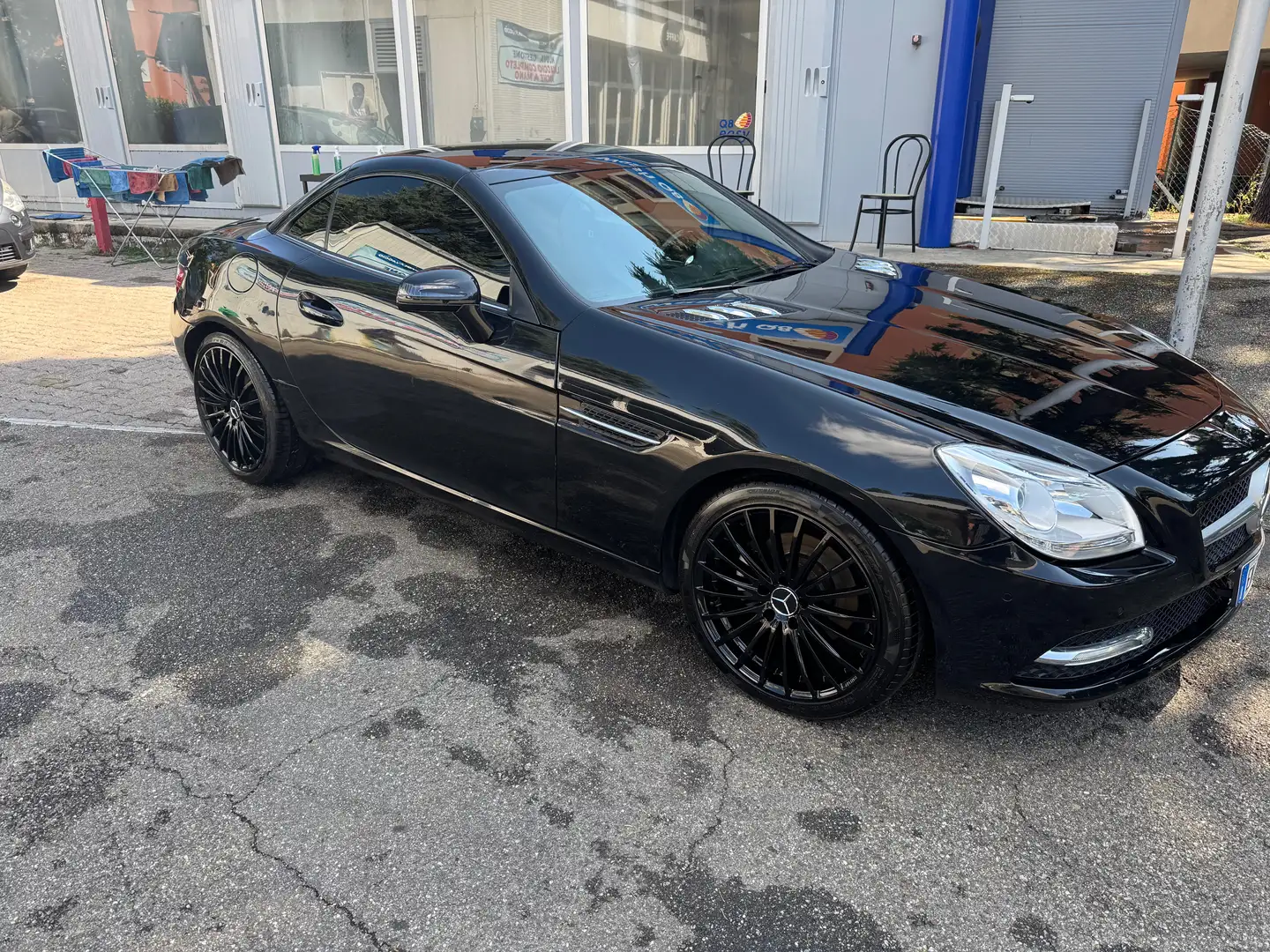 Mercedes-Benz SLK 200 SLK Roadster - R172 (cgi be) Sport Zwart - 2