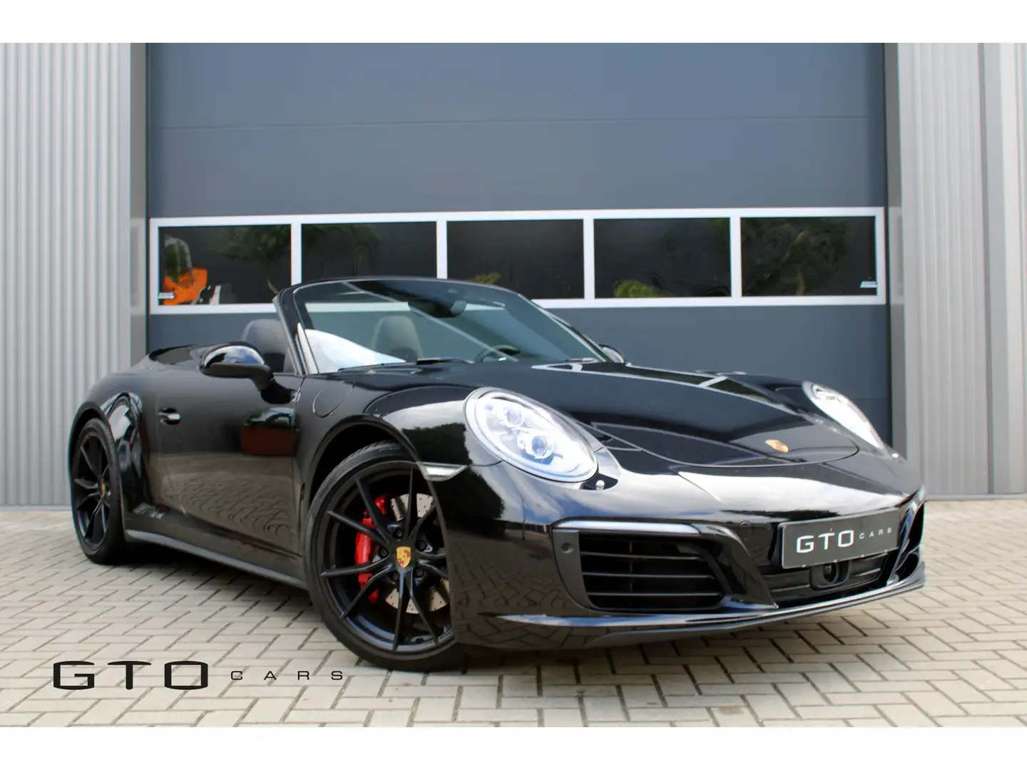 Porsche 991 Cabrio 3.0 Carrera 4S 4WD Besturing/BOSE/Sportchro Zwart - 1