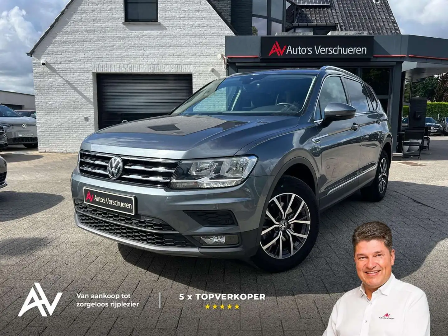 Volkswagen Tiguan Allspace 1.5 TSI Comfortline  ** ACC PDC Trekhaak Gris - 1