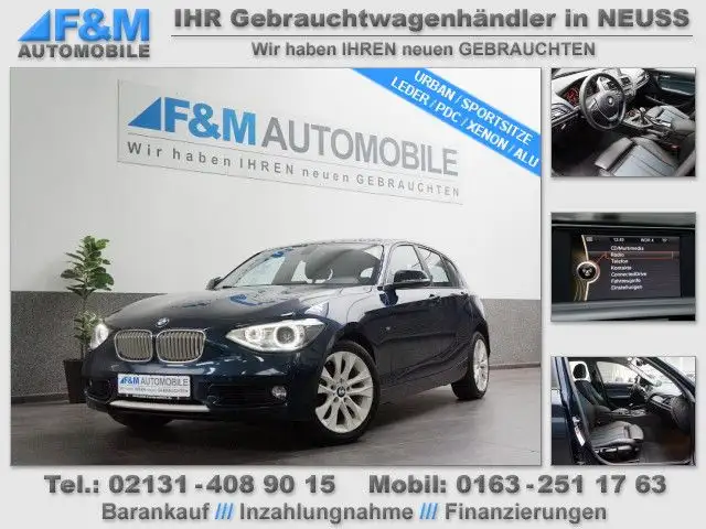 BMW 120 d Urban Line Sport-Leder PDC Xenon Alu